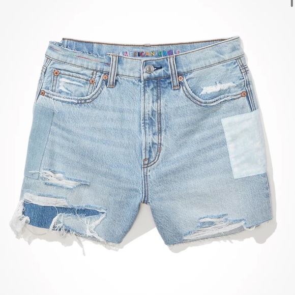 90s pride highest rise boyfriend jean shorts - Picture 2 of 8